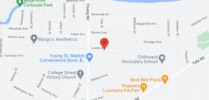 map of 46044 LEWIS AVENUE